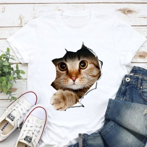 Unbranded Other - Funny Cat Shirt, Gifts For Cat Owners, Cat Lovers Shirt, 3D Shirt
